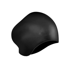 Gorro de natación de silicona suave Unisex clásico entrenamiento cómodo antideslizante sombrero de pelo largo para Mujeres Hombres natación - Product Image 6