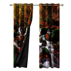 2024 nouveauté rideau fois taille personnalisée tissu ignifuge ondulation pli hôtel occultant pure hôtel rideaux bureau fenêtre rideau - Product Image 5