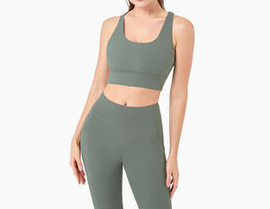 Sujetador deportivo de 4 piezas, conjuntos de entrenamiento superior para mujer, ropa deportiva, conjunto de fitness para gimnasio - Product Image 5