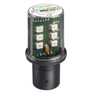 Per SCHNEIDER ELECTRIC DL1BDB3 Spie luminose a LED verdi BA15D 24VAC/DC - Product Image 1