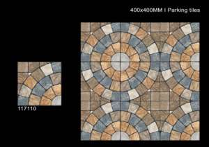 Carreaux de porcelaine robustes pour extérieur 400x400 mm, finition mate, pour zones de stationnement extérieures - Product Image 5