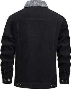 Chaqueta Universitaria Informal de Invierno 2025 OEM, 100% Algodón, para Hombre, Forro Polar Regular, Cortavientos, Transpirable, Tejido de 300g, Forro de Spandex, Nueva y Cálida - Product Image 4