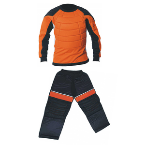 2025 nuevo diseño conjunto de ropa deportiva sublimado Floorball Goali uniforme equipo 100% poliéster colores personalizables Logo secado rápido - Product Image 1