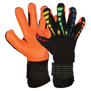 Gants de gardien de but de football professionnel de haute qualité pour adultes Nouveau design Gants de gardien de but de football à doigt complet en cuir - Product Image 3