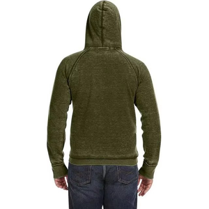 2025 Venta al por mayor Sun Fade Acid Wash Hoodie Logotipo personalizado y diseño Pullover Vintage Stone Wash Hoodie para hombres - Product Image 2