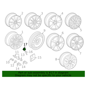 Enjoliveurs de roues chromés Audi 2017-2024, nouveaux, en ABS et aluminium, capuchons centraux PCD 112 mm, trou 5 (8W0-601-170) - Product Image 2
