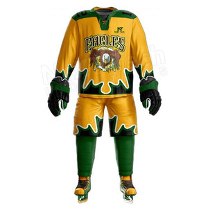 Uniforme de hockey sobre hielo de alta calidad para jóvenes, último diseño, uniforme de Jersey de hockey sobre hielo con logotipo personalizado - Product Image 1