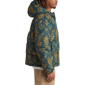 Manufacturer Custom Oversized Men <b>Down</b> Bubble Padded Coat Jacket Outerwear Oem Cotton Plain Puffer Jacket For Men - Product Image 4