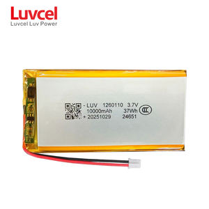 Batterie polymère/sac 3,7V 100mAh-10000mAh, batterie Lipo rechargeable, certifiée KC, fabriquée en usine - Product Image 1