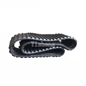 high quality supplier Fit snowmobile Equipment Rubber Tracks 500mm 550mm 380mm