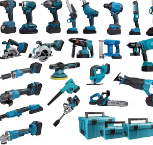 Nuevo kit combinado de impacto de litio Sanjiang de 18 V con 15 herramientas, destornillador eléctrico y martillo inalámbrico de 20 V - Product Image 2