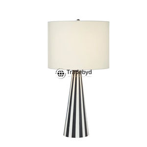 Lampe de table décorative moderne en os incrusté, fabriquée à la main, avec LED, écologique, avec base E26 et alimentation CA pour intérieurs Tradebyd - Product Image 2