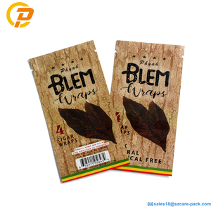 Bolsa de Cigarrillos con Cierre Hermético Personalizada para Tabaco Entero Backwoods Cigar Fronto, Bolsa de Embalaje con Cierre Zip Lock - Product Image 4