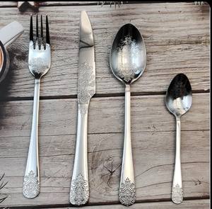 Nouvel arrivage de couverts de luxe en acier inoxydable de haute qualité et plaqués argent faits à la main pour les mariages et les restaurants/cafés - Product Image 5