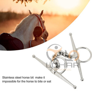Caballo ecuestre Venta al por mayor Todos los colores disponibles Alta calidad Comodidad Snaffle Loose Ring Horse Bit - Product Image 3