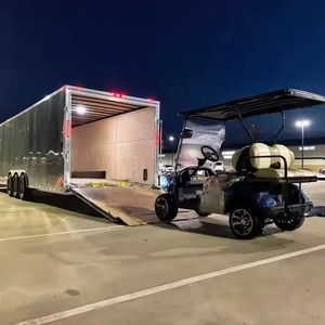 Carrito de golf eléctrico de 2 + 2 asientos de nuevo diseño muy fuerte para parque infantil al aire libre carrito de golf eléctrico todoterreno - Product Image 2