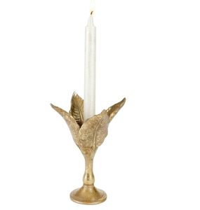 Mayorista Decoración para el hogar Portavelas de metal pulido dorado Disponible Portavelas más vendido Vajilla Restaurante decorativo - Product Image 6