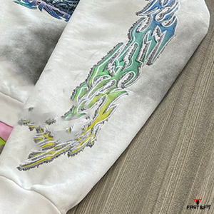 Novedad, Jersey de Alta Calidad Bordado 100% Algodón, Diseño Personalizado, Talla Grande, Color Sólido, Ropa de Invierno para Exteriores, Venta al por Mayor - Product Image 5