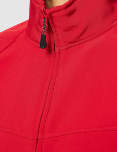 Chaqueta de concha suave con capucha para mujer de calidad superior personalizada impermeable transpirable con cierre de cremallera para el invierno hecha en Pakistán - Product Image 3