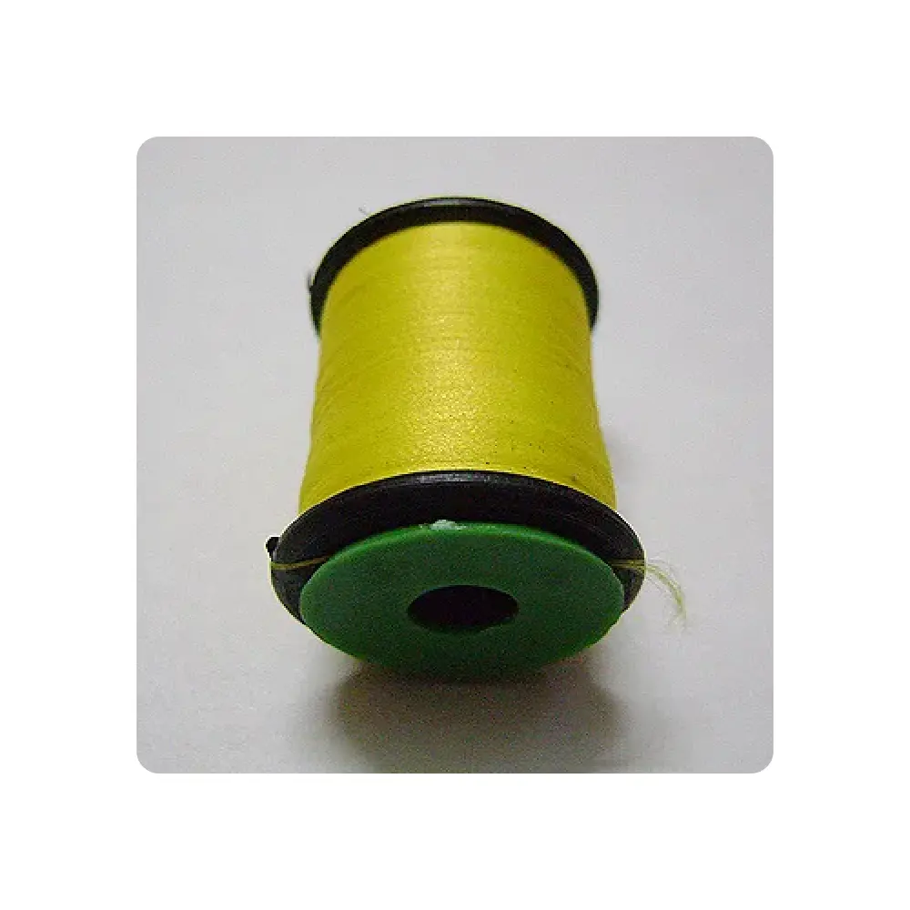 Prodotti per la pesca personalizzati Ft Thread Flou Yellow (Ft Flou Yellow) filo per mosche, poliammide, filato multifilamento