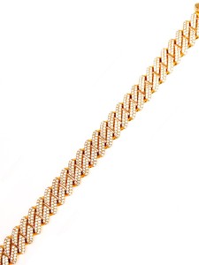 Pulsera de diamantes brillantes para damas Joyería hecha a mano Ideal para bodas Aniversario Cumpleaños y propósitos de regalo - Product Image 5