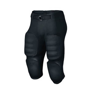 Conjunto de ropa deportiva de fútbol americano de talla grande, camisetas y pantalones cortos de uniforme con cuello en V y características transpirables, impresión por sublimación - Product Image 5