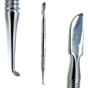 ไม้พายผสมเลคตินสำหรับงานทันตกรรมอุปกรณ์ตกแต่งปลายสองชั้นทำจากสเตนเลสสตีลด้วยมือด้ามจับปรับแต่งได้ - Product Image 2