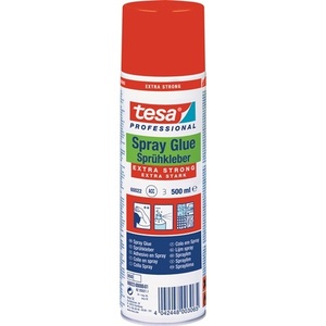 Pour TESA Extra Strong 60022 Colle en spray blanche 500ml Colle liquide en bombe - Product Image 1