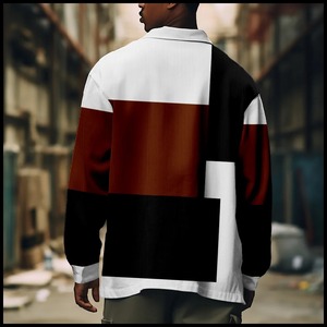 American Vintage Men's New Casual Jacket Coat Primavera Otoño Moda Bolsillos Cargo Coats Street Wear Hombre Chaqueta de caza - Product Image 2