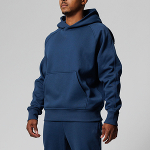 ชุดวอร์มผ้าฟลีซสำหรับผู้ชายชุดวอร์มผ้าคอตตอนมีซิปไซส์ใหญ่พิเศษสำหรับฤดูหนาวกำหนดโลโก้2024เองได้ - Product Image 2