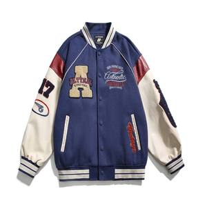 แจ็คเก็ตวาร์ซิตี้คุณภาพสูงแบบ OEM - แจ็คเก็ตเบสบอลวาร์ซิตี้แบบกำหนดเองสำหรับผู้ชาย แขนหนังปักด้วยไหมเชนิลล์ - Product Image 4