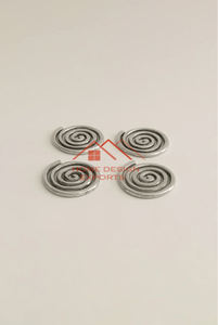 Sous-verres en métal de décor d'hôtel de maison de vente chaude à prix bon marché - Product Image 3