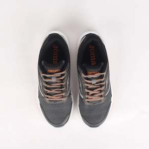 Zapatillas de Running Joma para Hombre y Niño Vitaly 2328 - Gris/Naranja, Calzado Deportivo con Plantillas de EVA y Malla para Verano, Primavera, Otoño e Invierno - Product Image 2