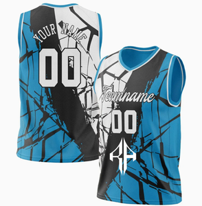 Nueva llegada de camisetas de baloncesto de sublimación para hombre 100% poliéster Premium de alta calidad logotipo personalizado de ATLANTIC - Product Image 6