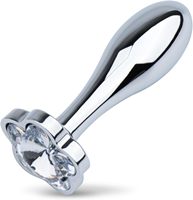 Edelstahl-Analplug / Vibrations-Analplug / Analplug für Anfänger / Fortgeschrittener Analplug / Prostata- & Analstimulationsplug