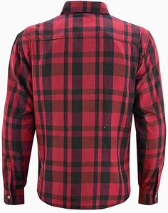 Chaqueta de Motociclismo Unisex de Franela Transpirable y Resistente al Viento, Manga Larga, Corte Ajustado, para Invierno - Product Image 4