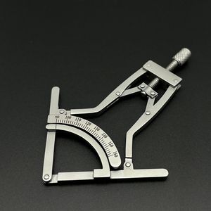 Venta al por mayor calibrador nasal 9,5 cm Regla de medición de la nariz de acero inoxidable trabajo de nariz instrumento quirúrgico aleación de titanio - Product Image 1