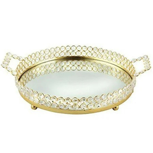 Portavasos de hierro y metal de forma redonda, acabado dorado para bodas, fiestas de cumpleaños, decoración de mesa a precios aceptables - Product Image 6