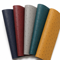 Rouleau de vinyle en cuir PU gaufré, épais, doux, couleur unie, durable, de haute qualité, pour la fabrication de sacs à main – Fourniture directe usine