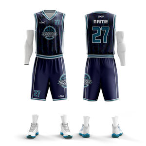 Maillot de basket-ball personnalisé, version joueur, jersey de haute qualité, livraison rapide - Product Image 5