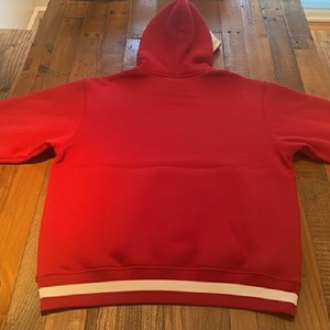 Polyester/Cotton Women's Heavyweight Winter Knitted Hoodies Sweatshirts with Badge & <b>Sequined</b> Streetwear Front Hooded - Product Image 2