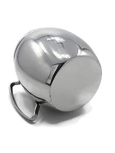 Hammered Stainless Steel <b>Tea</b> <b>Mug</b> Mirror Polished Round Medium Size Perfect for Weddings and Elegant Events Wholesale From India - Product Image 2
