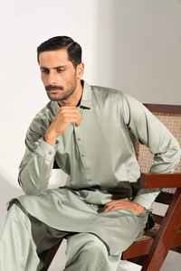 Shalwar kameez เสื้อผ้ามุสลิมแบบอิสลามกระเป๋าข้างยาวขายดีผ้าโพลีเอสเตอร์/ ผ้าฝ้ายคุณภาพสูงขนาดใหญ่พิเศษ - Product Image 5