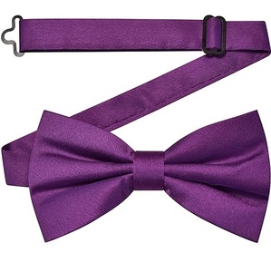 Logo personnalisé noeud papillon mode soyeux noeuds papillon pour hommes accessoires de fête de mariage cadeau marié mariage noeuds papillon en soie - Product Image 5