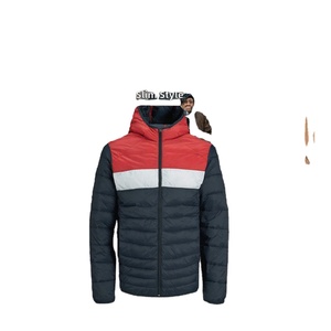 Blouson matelassé unisexe vintage personnalisé avec logo, style streetwear, patchwork, toile, nouvelle collection, élégant et léger pour l'extérieur - Product Image 2