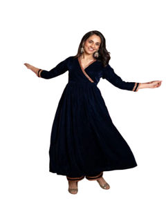 Kurtis de mode ethnique pour bureau et fête avec Salwar Vêtements indiens et pakistanais en coton pour femmes Designs de nouveaux styles - Product Image 1