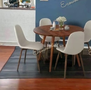 ชุดโต๊ะและเก้าอี้ไม้สำหรับลานบ้านและสวนหรูหราทนทานสำหรับรับประทานอาหารกลางแจ้งสำหรับร้านกาแฟและร้านอาหาร - Product Image 6