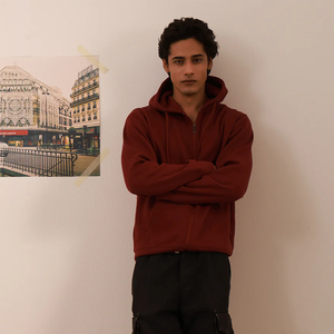 Sweatshirts à capuche simples personnalisés à 4 couleurs coupées et cousues Sweats à capuche surdimensionnés Trois différents pulls à capuche à couleurs multiples Utilisation décontractée - Product Image 3