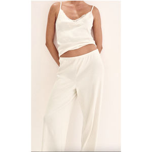 Ensemble de pyjamas en dentelle, 2 pièces, vêtements de nuit décontractés, ensemble de pyjamas d'été sexy pour femmes - Product Image 1