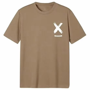 Camisetas de Corte Ajustado para Hombre con Bordado 3D, Tejido de Punto, Tacto Suave, Cuello Clásico de Algodón para Cualquier Ocasión - Product Image 1